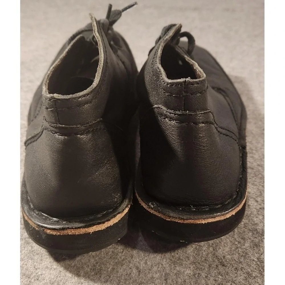John Varvatos Chukka Boots Mens Size 10 Black‎ Leather Lace Up Ankle Dress